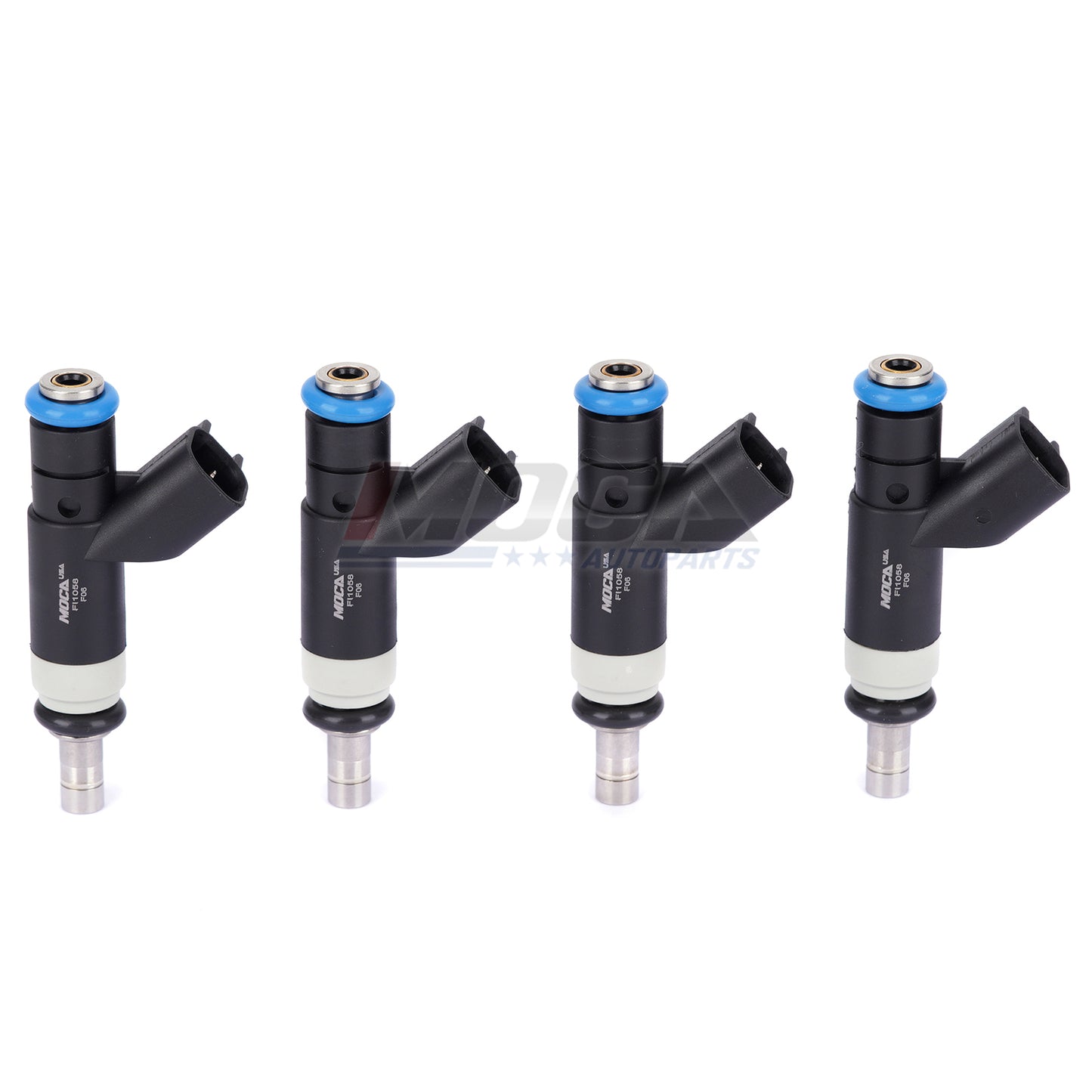 Inyectores de combustible MOCA 4x FJ1058 compatibles con Jeep Compass Patriot 2.0L 2.4L (2007-2017) y Dodge Avenger 2.4L (2008-2014) y Chrysler 200 2.4L (2011-2014)