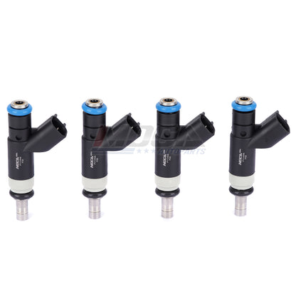 Inyectores de combustible MOCA 4x FJ1058 compatibles con Jeep Compass Patriot 2.0L 2.4L (2007-2017) y Dodge Avenger 2.4L (2008-2014) y Chrysler 200 2.4L (2011-2014)