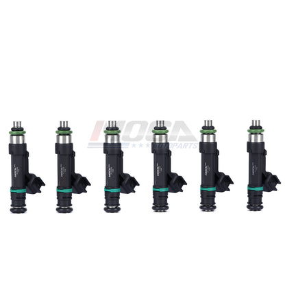 MOCA 6x Fuel Injectors FJ1029 Fit for 2007-2011 Jeep Wrangler 3.8L & 2008-2010 Dodge Grand Caravan 3.3L 3.8L & 2008-2010 Chrysler Town & Country 3.3L 3.8L