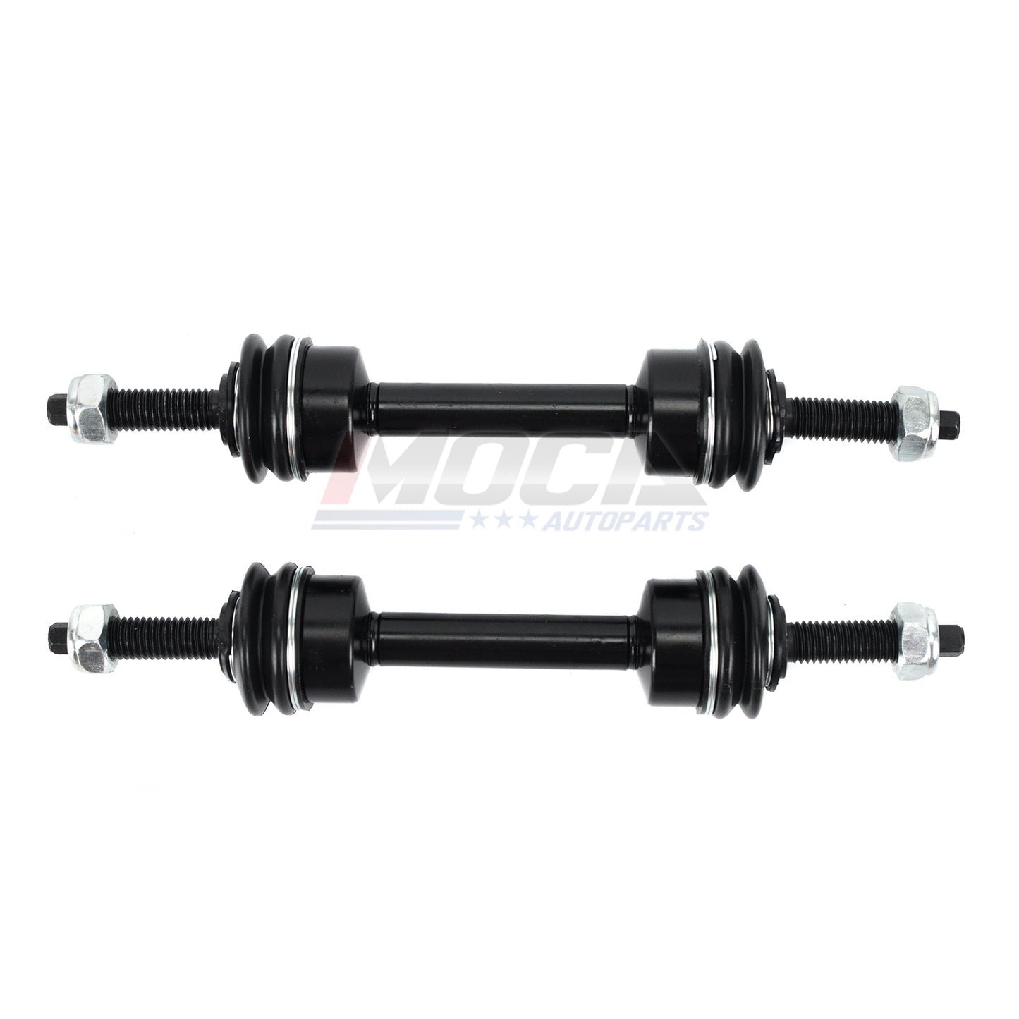 Enlaces de extremo de barra estabilizadora delantera MOCA 2X compatibles con Ford F-250 Super Duty y F-350 Super Duty 4WD 2010-2019