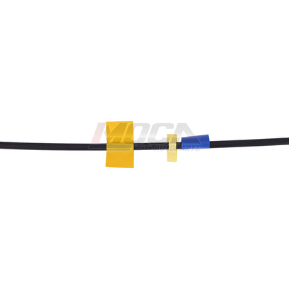 MOCA SM2535 Pestillo y cable de puerta trasera izquierda para Ford F-250 F-350 Super Duty 2006-2007