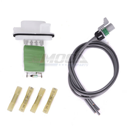 MOCA 973-434 HVAC Blower Motor Resistor Kit with Harness Fit for 2003-2006 Chevrolet SSR & 2004-2012 Chevrolet Colorado & 2004-2012 GMC Canyon