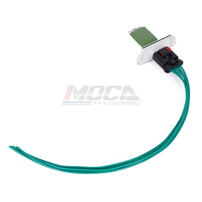 MOCA 973-426 HVAC Blower Motor Resistor Kit with Harness Fit for 2007-2009 Chrysler Aspen & 2001-2009 Dodge Durango & 2006-2010 Jeep Commander