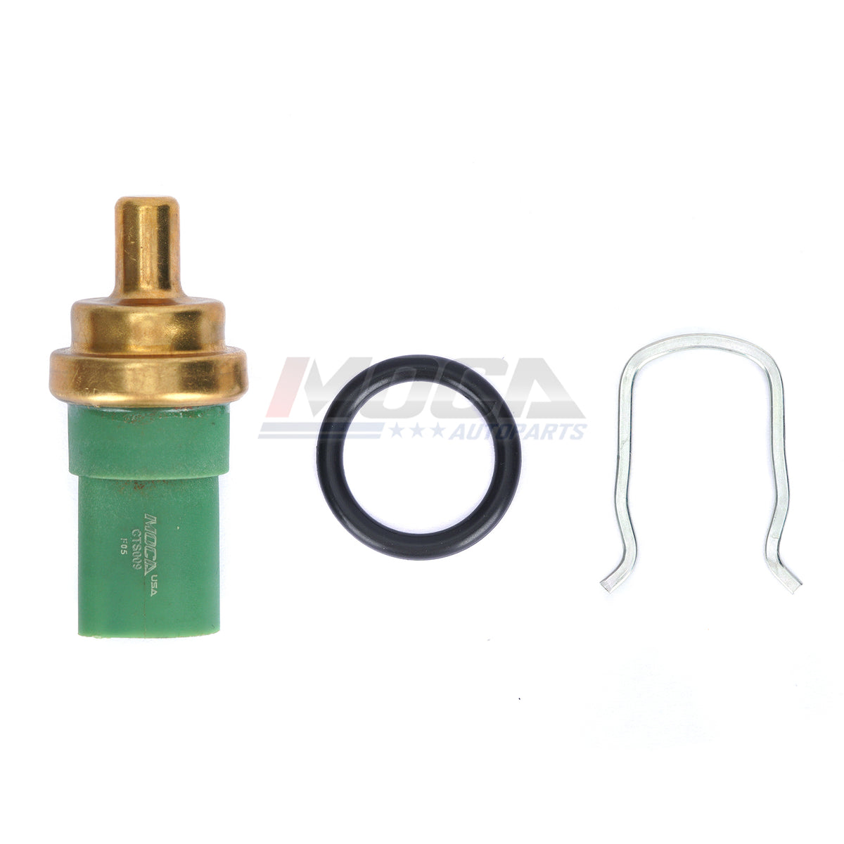 MOCA Coolant Temperature Sensor Fit for 1999-2003 Audi A3 1.8L & 1997-2005 Audi A4 Quattro 1.8L & 1998-2006 Volkswagen Beetle 1.9L