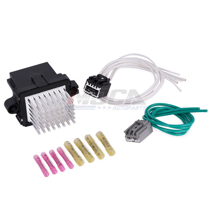 Kit de resistencia de motor de ventilador de HVAC MOCA 984-602 con arnés para Ford Edge 2016-2018, Lincoln MKZ 2013-2018 y Lincoln Navigator 2015-2017
