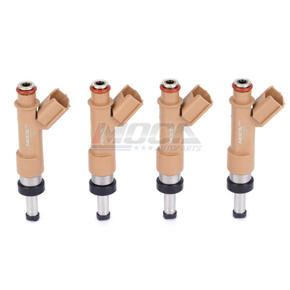 Inyectores de combustible MOCA 4x FJ1068 compatibles con Toyota Corolla 1.8L 2009-2018 y Toyota Matrix 1.8L 2009-2013 y Scion xD 1.8L 2008-2009