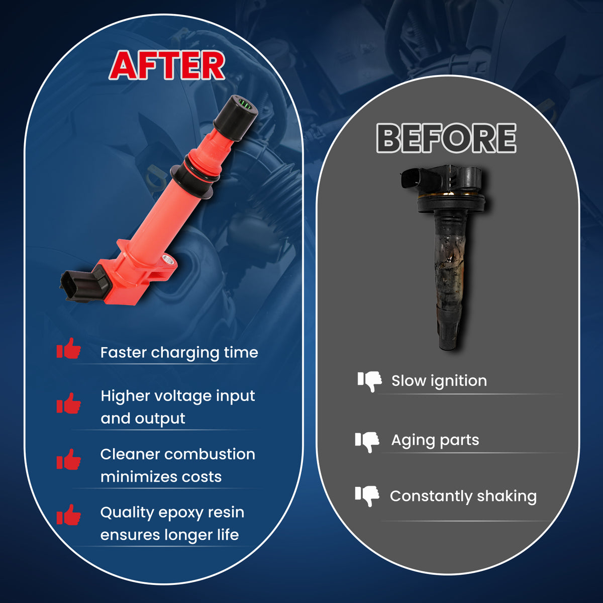 MOCA Ignition Coils - NC270RK8