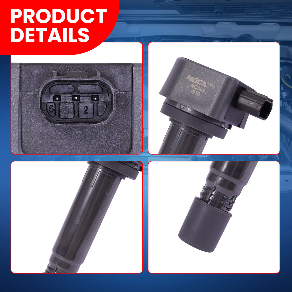 MOCA Ignition Coils - NC582K4