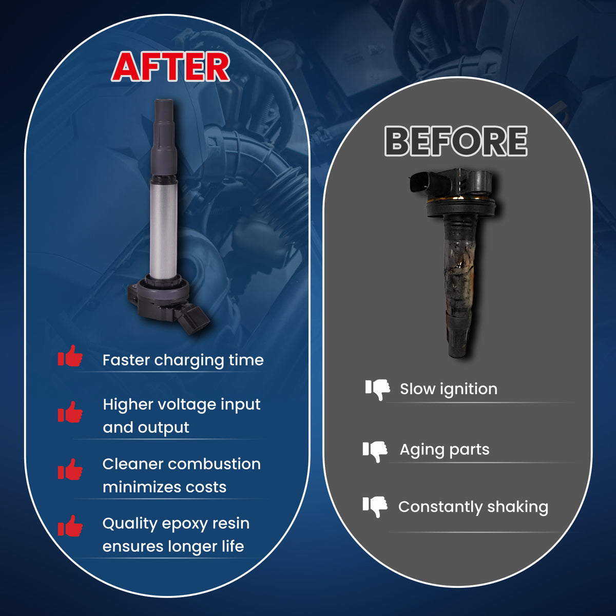 MOCA Ignition Coils - NC596K4