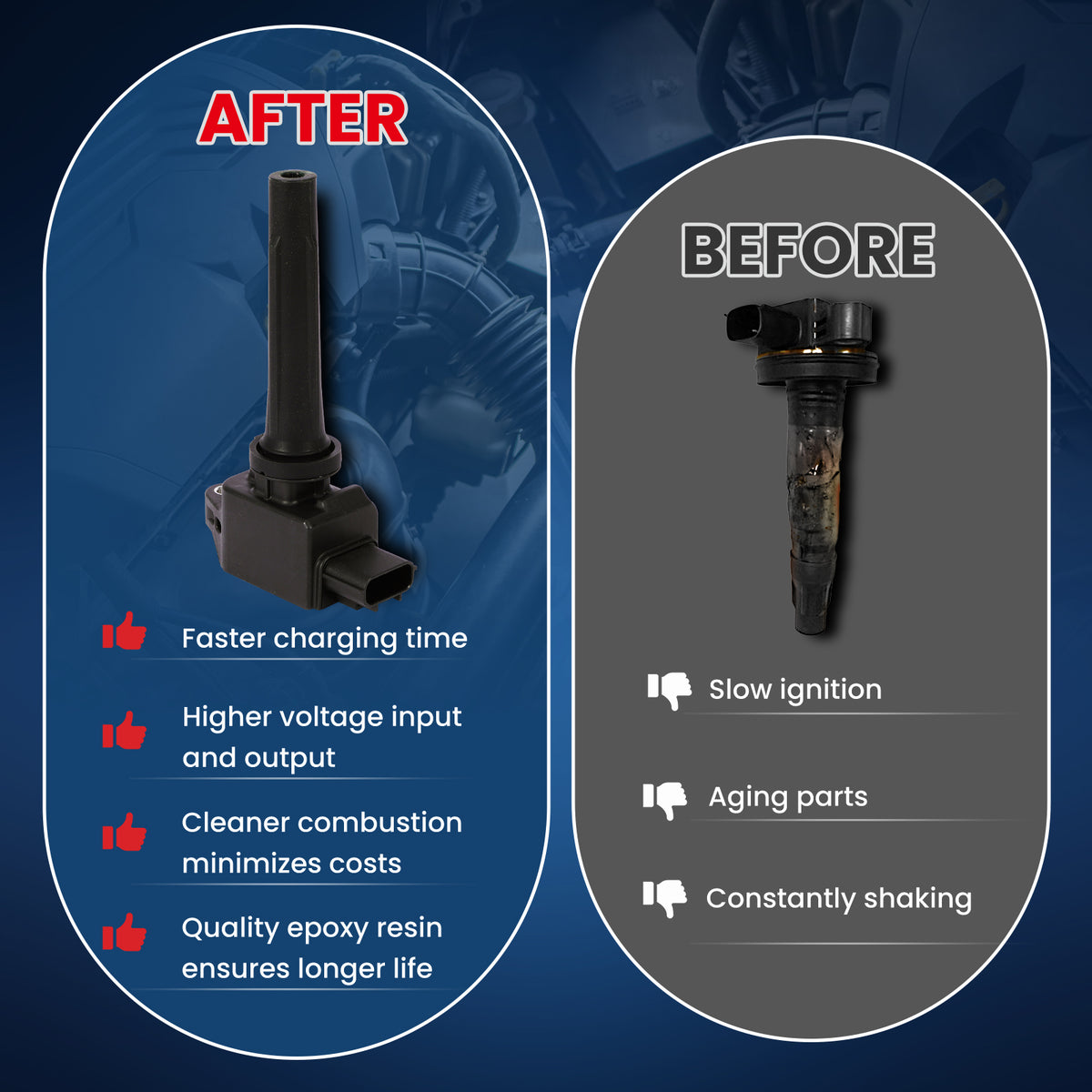 MOCA Ignition Coils - NC656K4