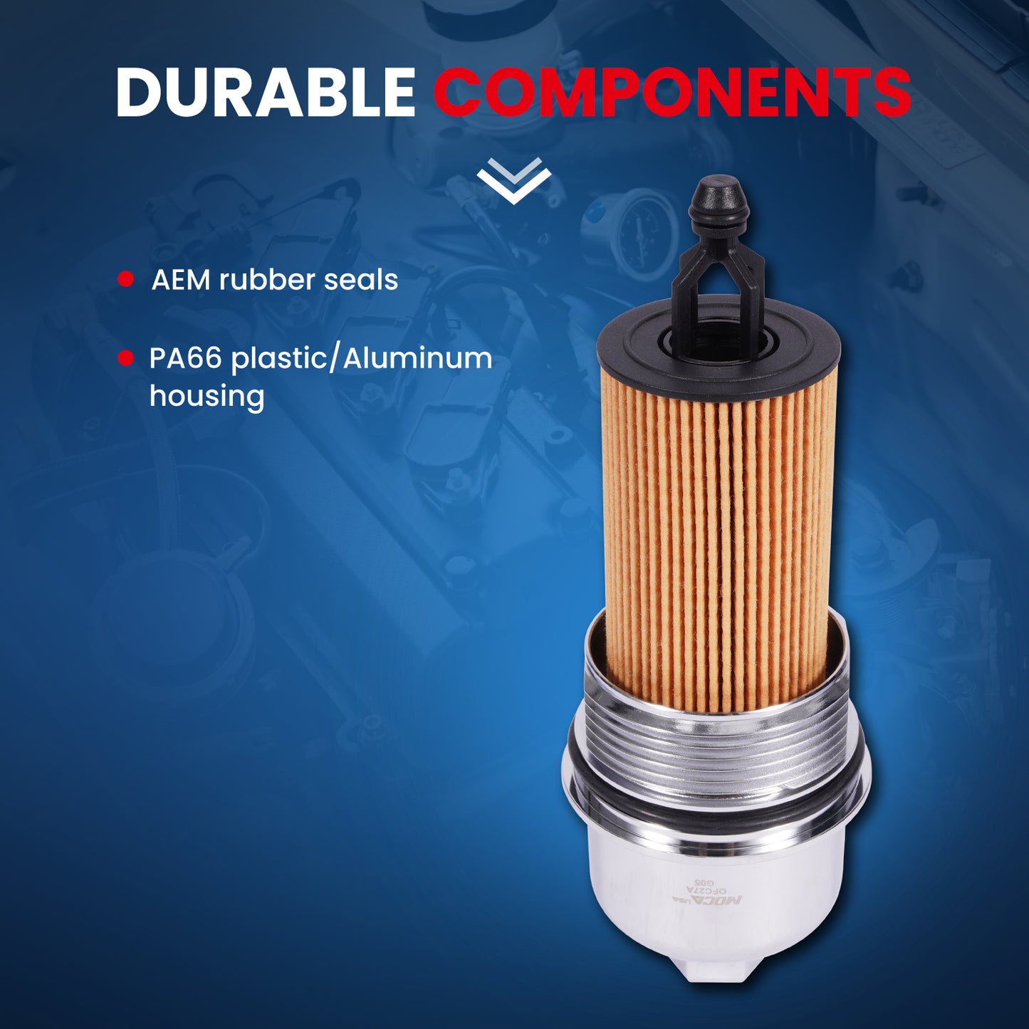 MOCA Engine Oil Filter Cap - OFC27A