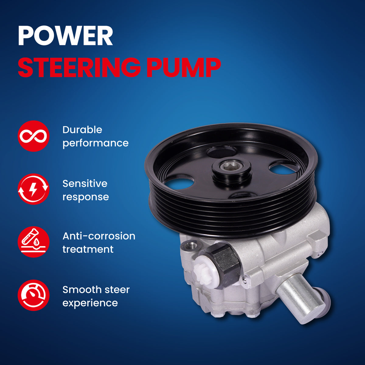 MOCA Power Steering Pump - PSP1009