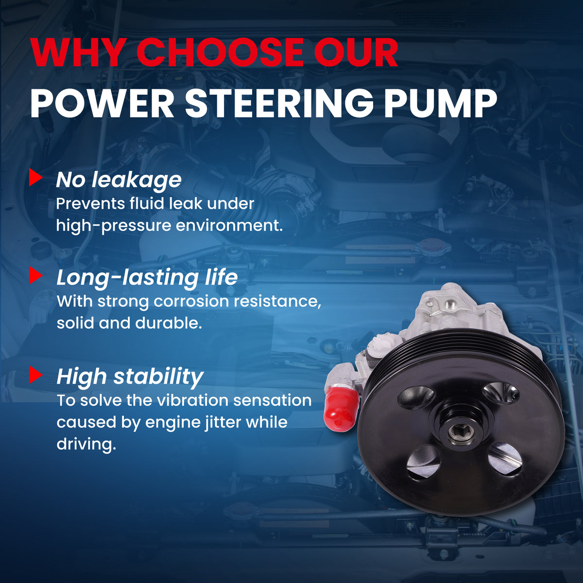 MOCA Power Steering Pump - PSP5321