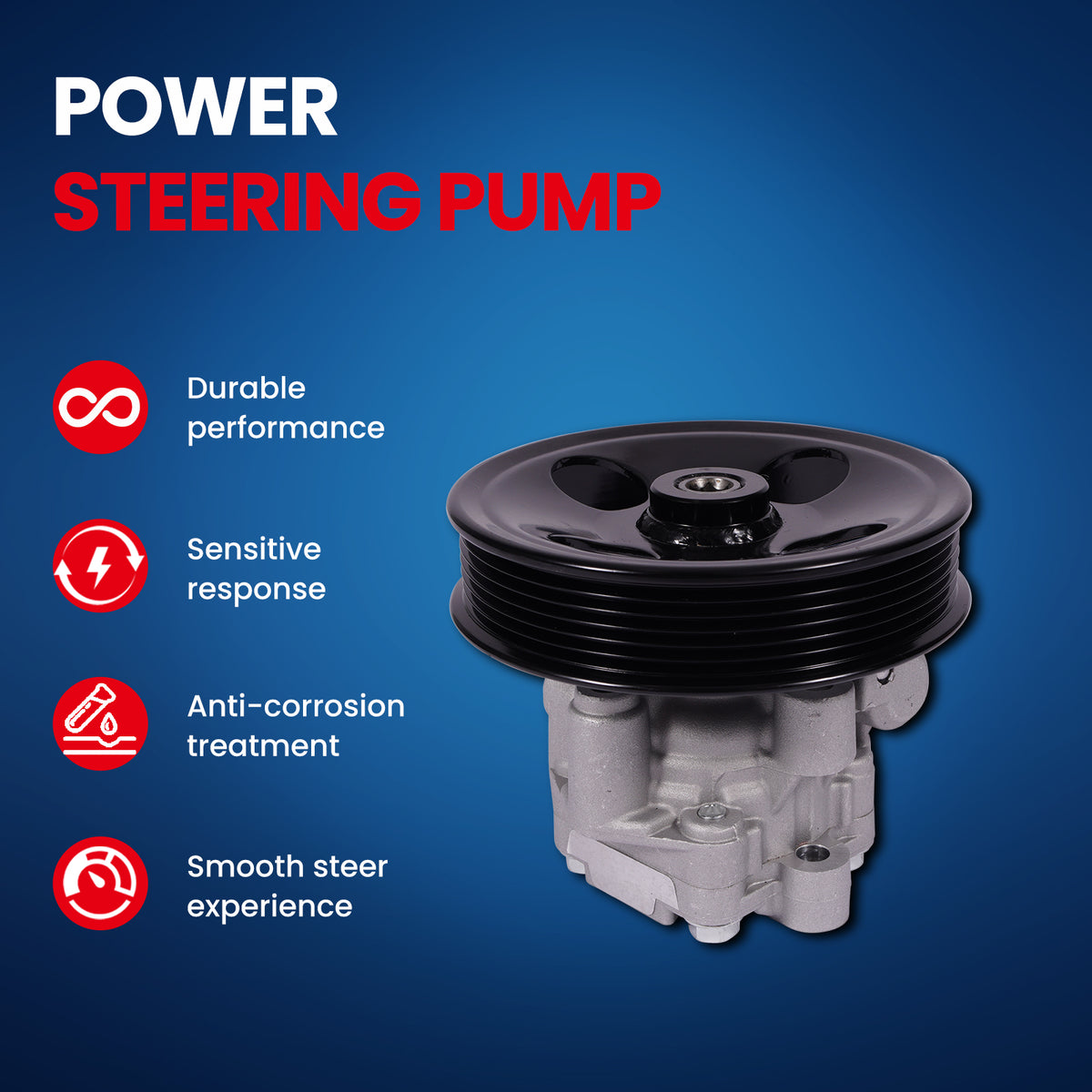 MOCA Power Steering Pump - PSP5476
