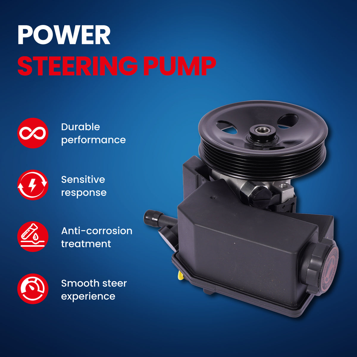 MOCA Power Steering Pump - PSP62608