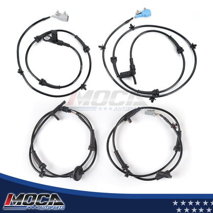 Sensor de velocidad de rueda MOCA (4 unidades), delantero, trasero, izquierdo y derecho, ABS, para Nissan Quest 3.5L 2006-2009