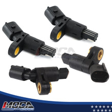 Sensor de velocidad de rueda ABS MOCA 4X delantero, trasero, izquierdo y derecho para Audi TT 1.8L (2000-2006) y Volkswagen Beetle 1.8L, 1.9L, 2.0L, 2.5L y 2.8L (1998-2010) y Volkswagen Golf 1.8L, 1.9L, 2.0L, 2.5L y 2.8L (1999-2006)