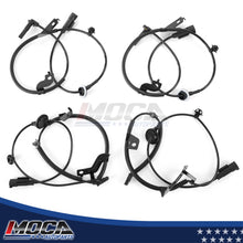 Sensor de velocidad ABS MOCA 4x delantero, trasero, izquierdo y derecho para Mitsubishi Outlander 2007-2017, Mitsubishi Outlander Sport 2011-2017 y Mitsubishi RVR 2011-2017