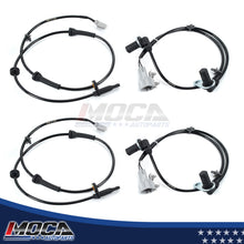 Sensor de velocidad de rueda ABS MOCA 4x delantero y trasero izquierdo y derecho para Infiniti FX35 y FX45 (2003-2008)