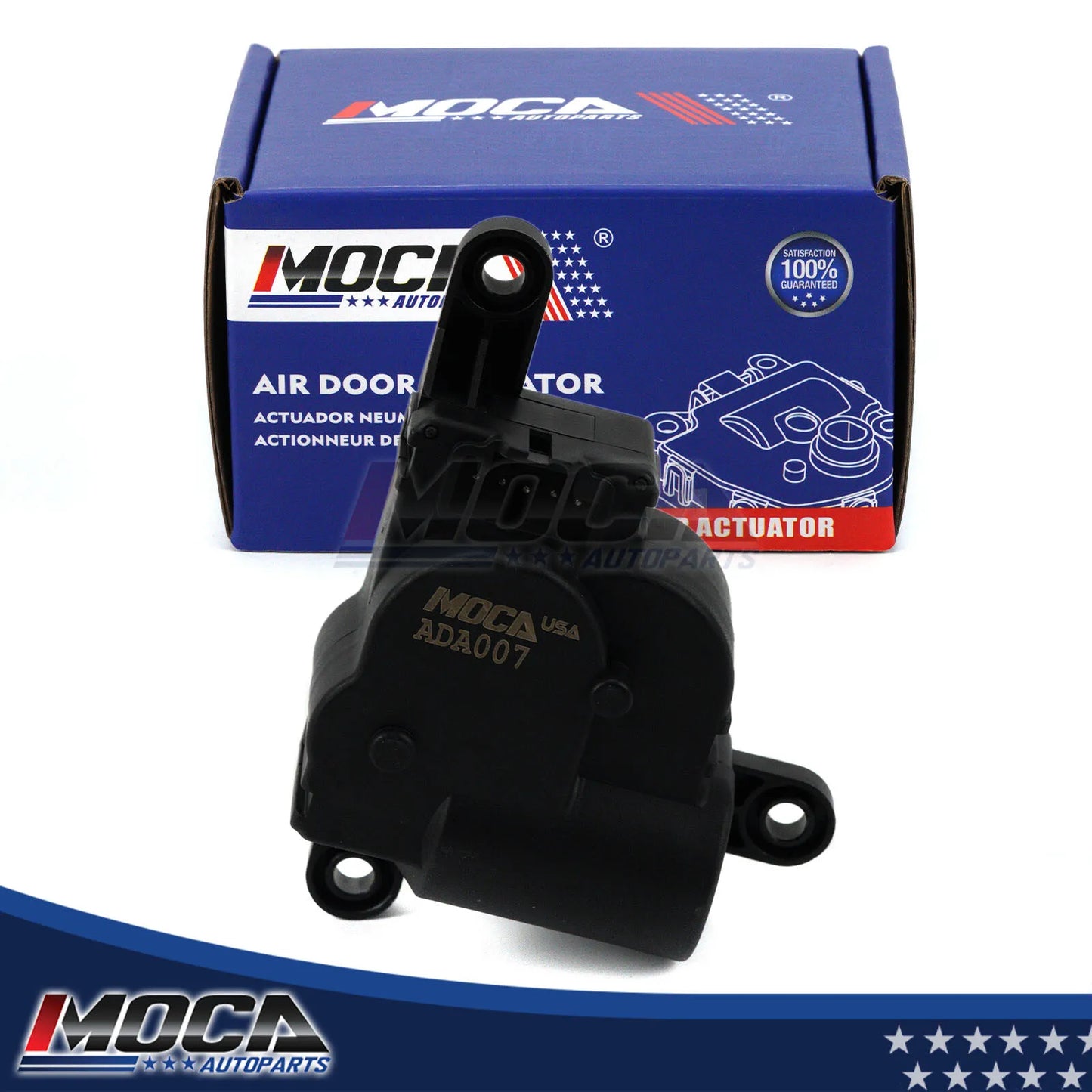 MOCA 604-007 Actuador de puerta de mezcla de aire del calentador HVAC apto para Chrysler Concorde y Dodge Intrepid 1998-2004