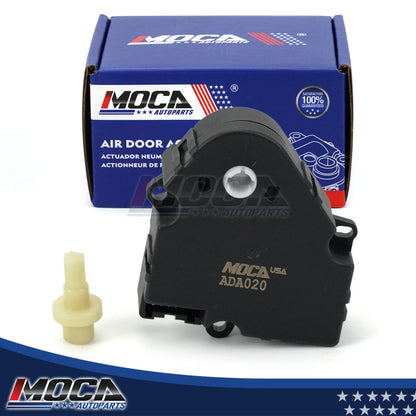 MOCA 604-020 Actuador de puerta de mezcla de aire del calentador HVAC, compatible con Jeep Wrangler 1998-2006 y Jeep Cherokee 1999-2001