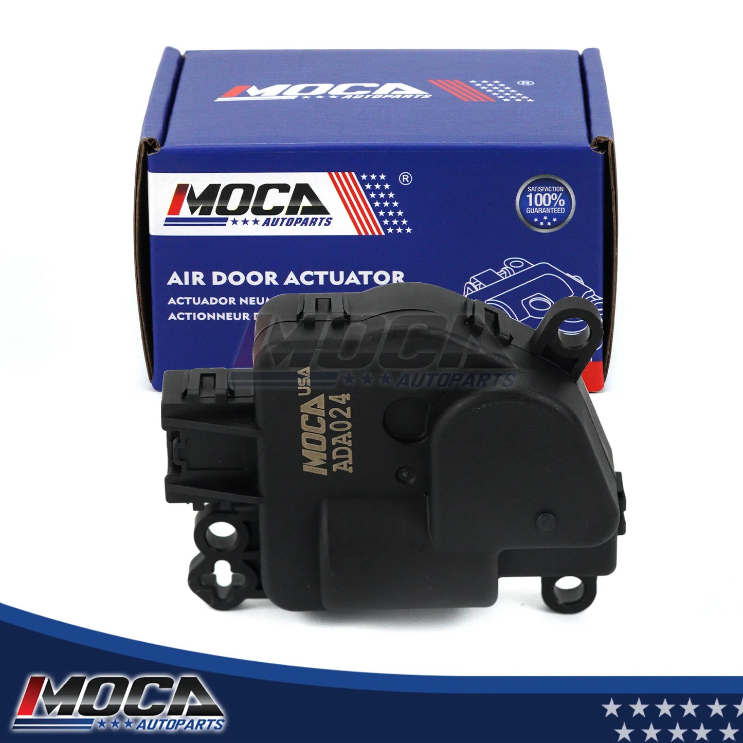 MOCA 604-024 Actuador de puerta de mezcla de aire de calefacción HVAC compatible con Chrysler Town and Country 2008-2014, Dodge Grand Caravan 2008-2020 y Volkswagen Routan 2009-2014