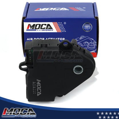 Actuador de puerta de mezcla de aire de calefacción MOCA 604-110 HVAC compatible con Chevrolet Trailblazer 2003-2009, GMC Envoy XL 2003-2006, Isuzu Ascender 2003-2008 y Saab 9-7x 2005-2009