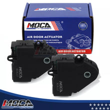 MOCA 604-110 2x Actuador de puerta de mezcla de aire de calefacción HVAC Apto para Buick Rainier 2004-2007, GMC Envoy 2003-2009, Isuzu Ascender 2003-2008 y Saab 9-7x 2005-2009