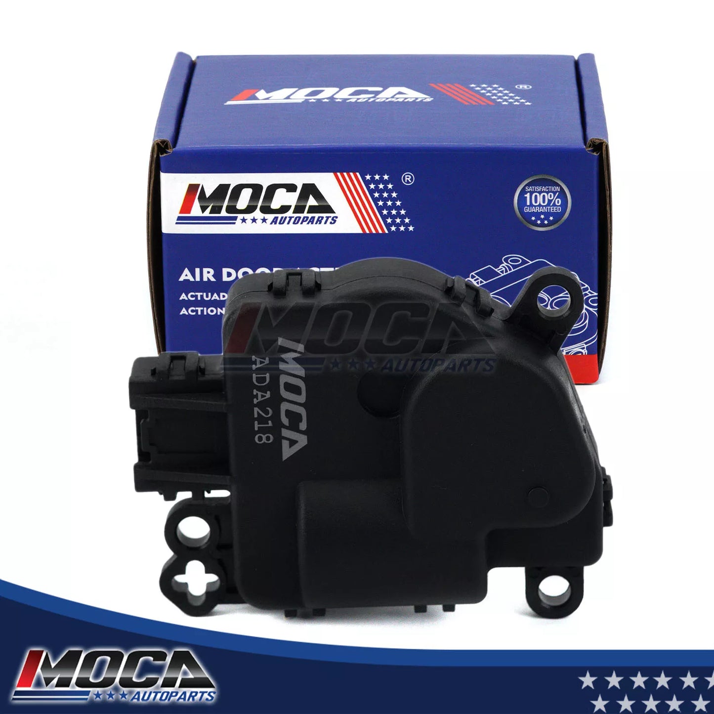 Actuador de puerta de mezcla de aire para calefacción y climatización MOCA 604-218, compatible con Ford F-150 (2004-2008), Lincoln Mark LT (2006-2008) y Mercury Monterey (2004-2007)