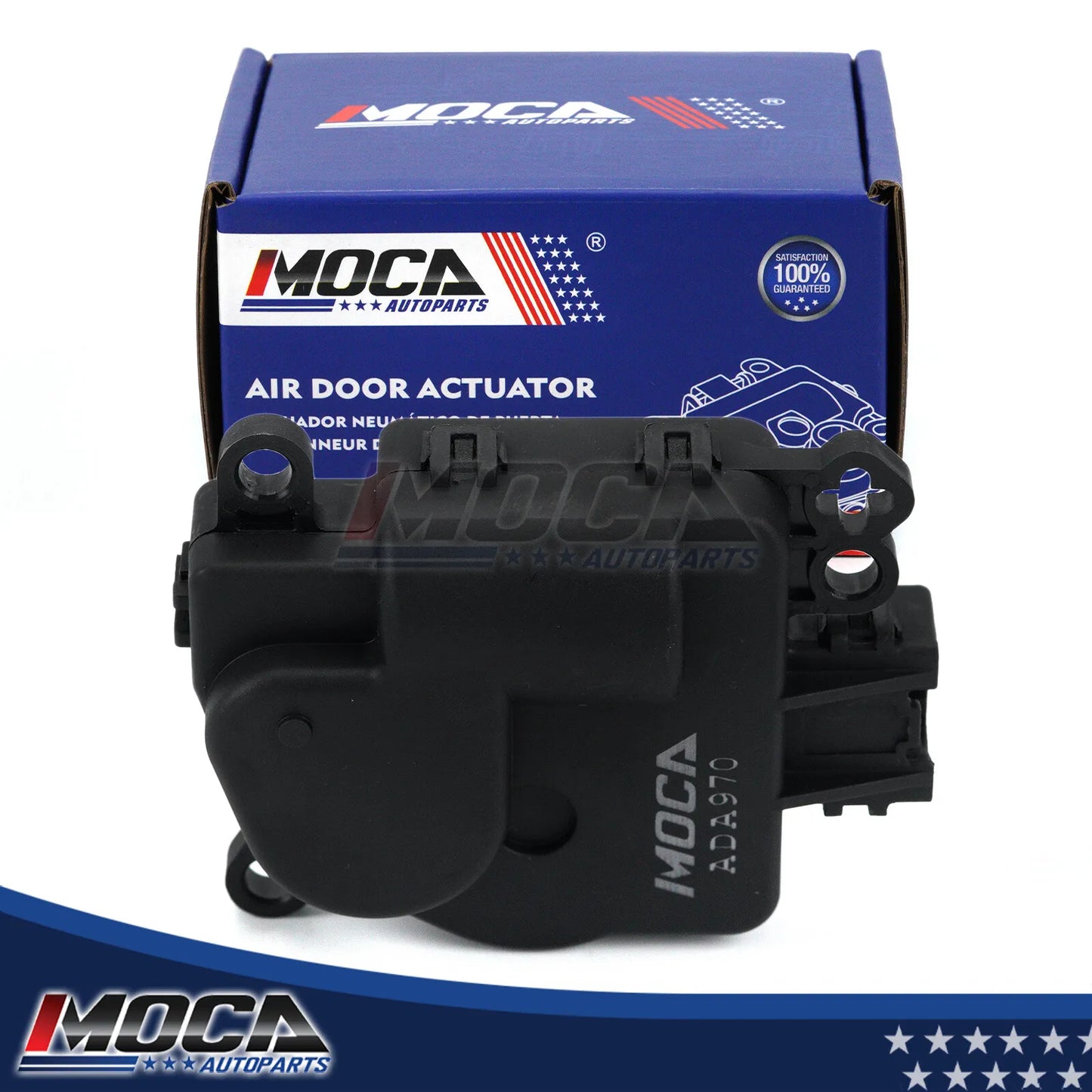 Actuador de puerta de mezcla de aire del calentador MOCA 604-970 HVAC, compatible con Infiniti QX56 2004-2010, Nissan Quest 2004-2009 y Nissan Titan 2004-2015