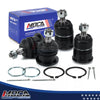 MOCA 4x Front Upper & Lower Ball Joints Fit for 1997-2003 Acura CL & 1990-2002 Honda Accord & 1999-2003 Acura TL