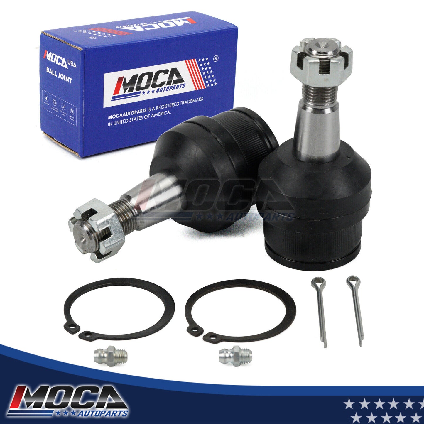 2 rótulas inferiores delanteras MOCA compatibles con Ford Ranger (1998-2011) y Mazda B3000 (1998-2007)