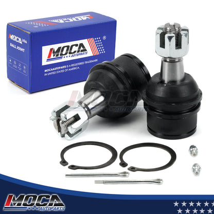 2 rótulas inferiores delanteras MOCA compatibles con Ford E-150 Econoline (4,9 L, 5,0 L y 5,8 L) de 1992 a 1996 y Ford E-150 Econoline (4,2 L, 4,6 L y 5,4 L) de 1997 a 2002 y Ford E-150 (4,6 L y 5,4 L) de 2003 a 2004.