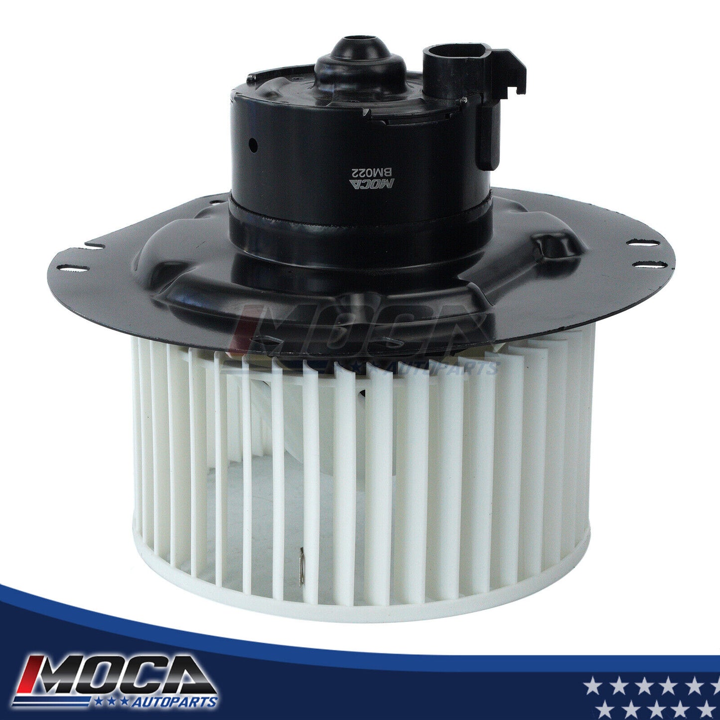 MOCA Heater Blower Motor with Fan Cage Fit for 2003-2014 Ford E150 E250 E350 E450
