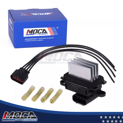 MOCA 973-399 HVAC Blower Motor Resistor Kit With Harness Fit for 2008-2012 Ford Escape & 2008-2010 Ford F-250 F-350 F-450 F-550 Super Duty & 2007-2017 Lincoln Navigator
