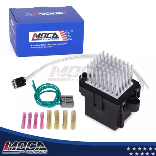 Kit de resistencia de motor de ventilador de HVAC MOCA 984-602 con arnés para Ford Edge 2016-2018, Lincoln MKZ 2013-2018 y Lincoln Navigator 2015-2017