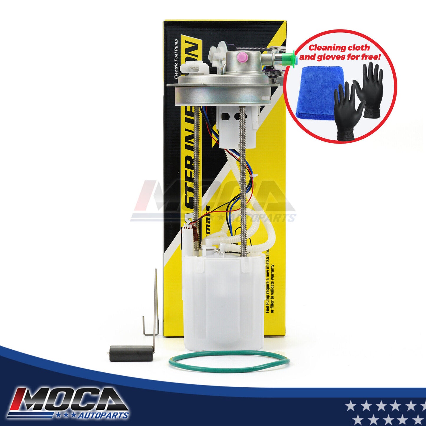 Conjunto de módulo de bomba de combustible eléctrica compatible con Chevrolet Silverado 2500 HD 6.0L 2004-2006 y GMC Sierra 1500 5.3L 2004-2006