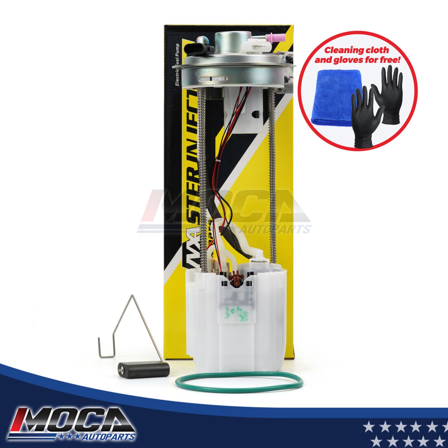 Conjunto de módulo de bomba de combustible eléctrica compatible con Chevrolet Silverado 1500 4.8L 2007-2008 y GMC Sierra 1500 4.8L 2007-2008