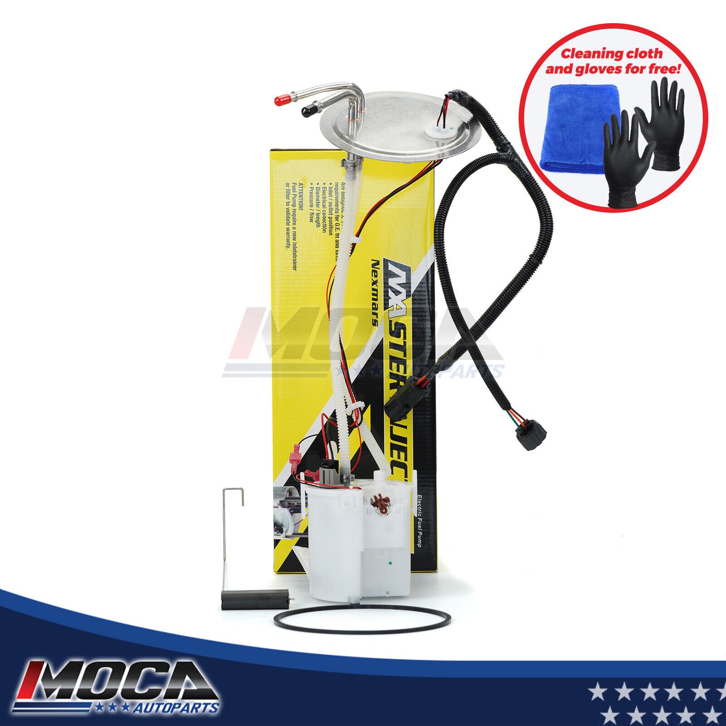 Módulo de bomba de combustible eléctrica compatible con Ford F-250 y F-350 Super Duty (5,4 y 6,8 l) de 1999 a 2003.