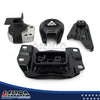 MOCA Engine Motor and Transmission Mount Kit Fit for 2004-2009 Mazda 3 2.0L 2.3L w/o Turbo