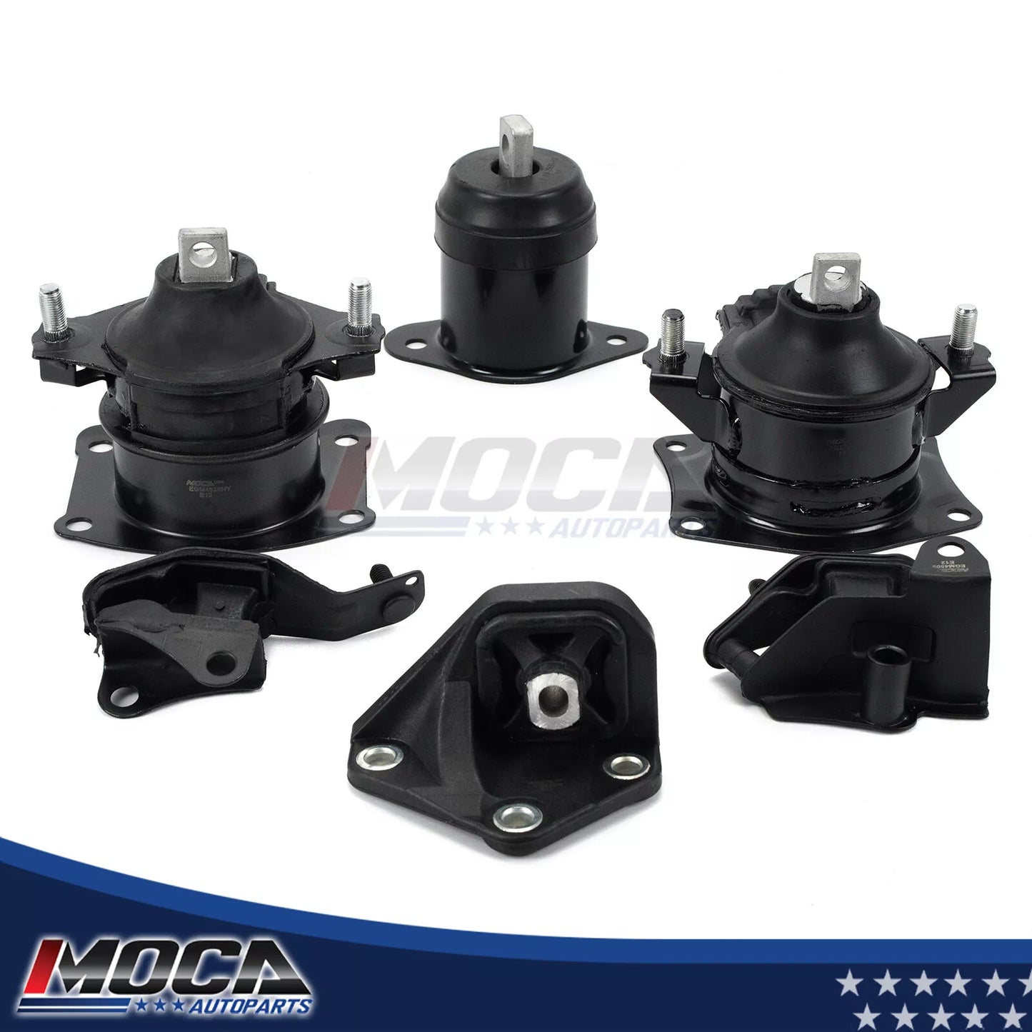 Kit de montaje de motor y transmisión MOCA compatible con Honda Accord 2.4L automático 2003-2007