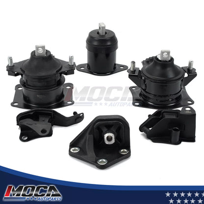 Kit de montaje de motor y transmisión MOCA compatible con Honda Accord 2.4L automático 2003-2007