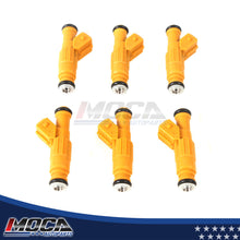 Inyectores de combustible MOCA 6 piezas, ajuste de flujo para Lincoln Town Car 4.6L 1994-1998 y Ford Thunderbird 4.6L 1994-1997 y Mercury Cougar 4.6L 1994-1997