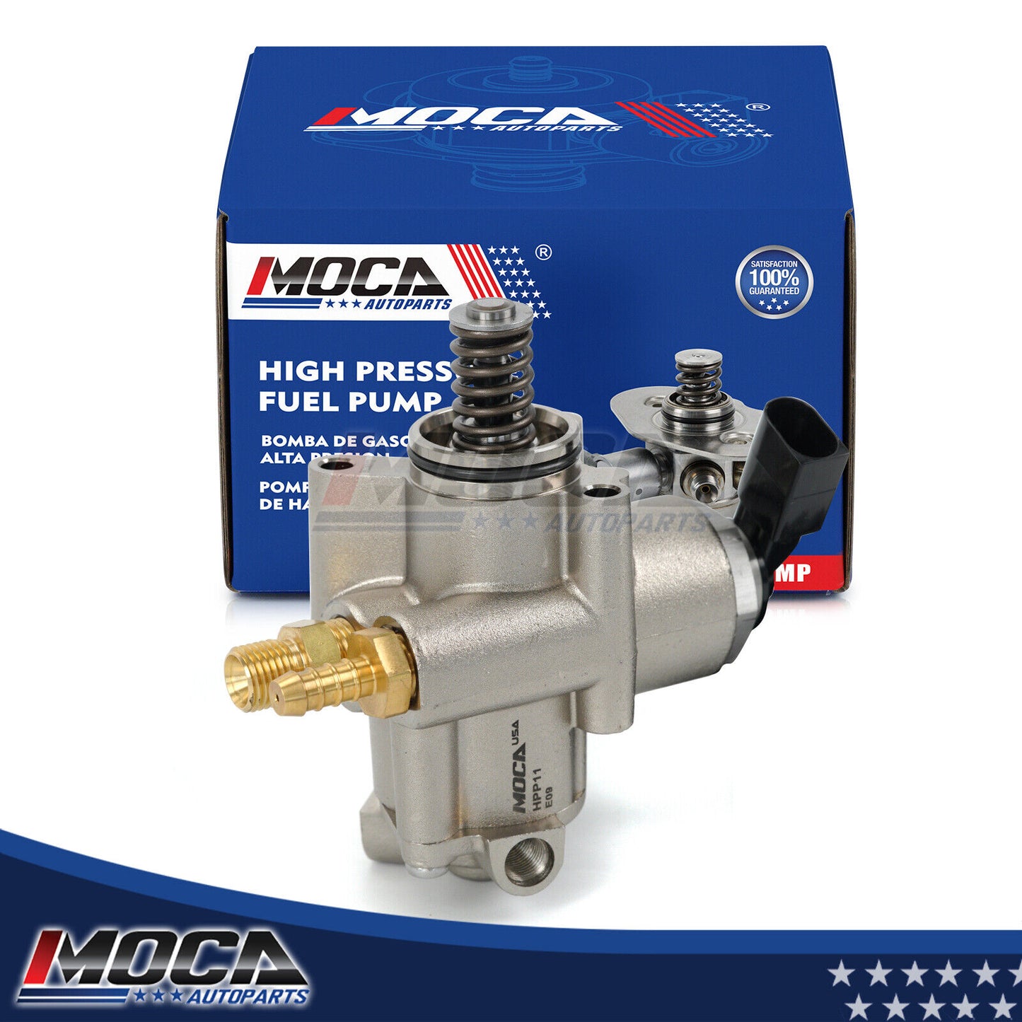 Bomba de combustible de alta presión MOCA compatible con Audi A4 2.0L 2005-2009 y Audi TTS Quattro 2.0L 2009-2015 y Volkswagen GTI Jetta Passat 2.0L 2006-2008