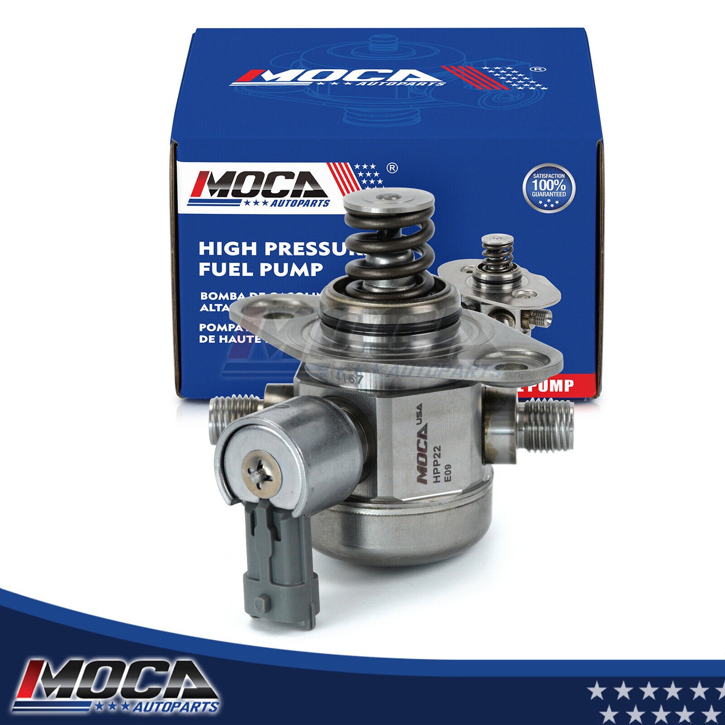 Bomba de combustible de alta presión MOCA compatible con Buick Regal 2.0L (2011-2013), Chevrolet Cobalt 2.0L (2008-2010) y Saturn Sky 2.0L (2007-2010)