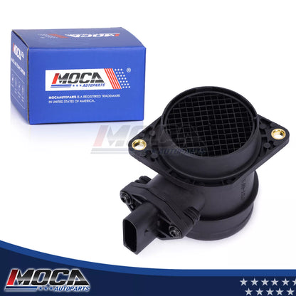 Sensor de flujo de aire masivo MOCA compatible con Volkswagen Beetle Jetta 2.0L 2001-2005, Volkswagen Touareg 4.2L 2004-2009 y Audi Q7 4.2L 2007-2010