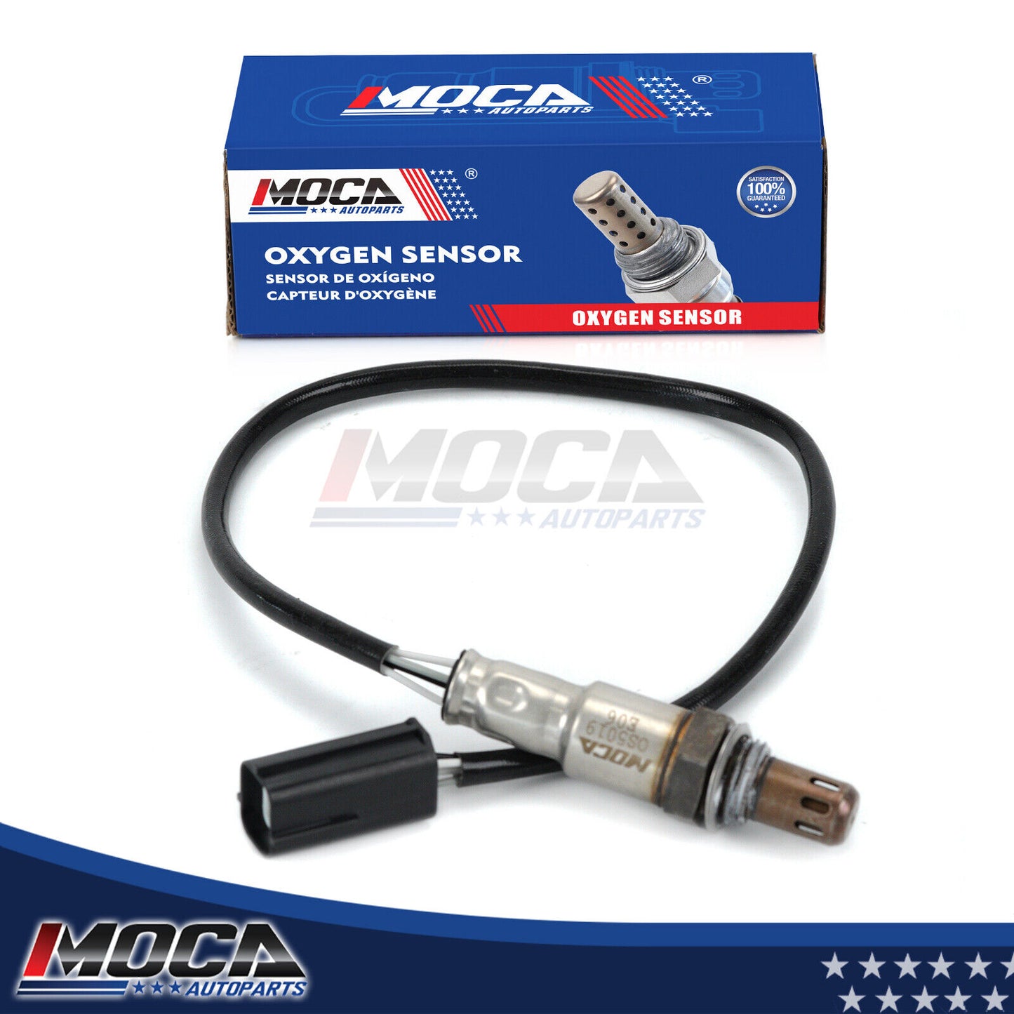 Sensor de oxígeno O2 descendente MOCA 234-4380 compatible con Infiniti EX35 3.5L 2008-2012, Infiniti G37 3.7L 2008-2013 y Infiniti Q70 5.6L 2014-2019