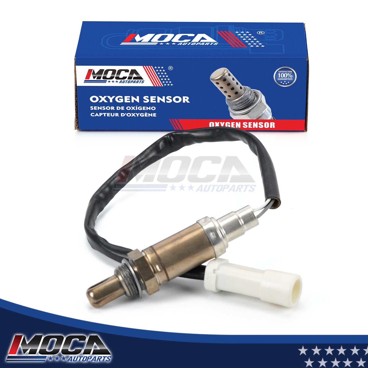 Sensor de oxígeno MOCA de flujo descendente O2 compatible con Ford Escape 3.0L (2001-2010), Ford Windstar 3.8L (1999-2003) y Mercury Sable 3.0L (2002-2003)