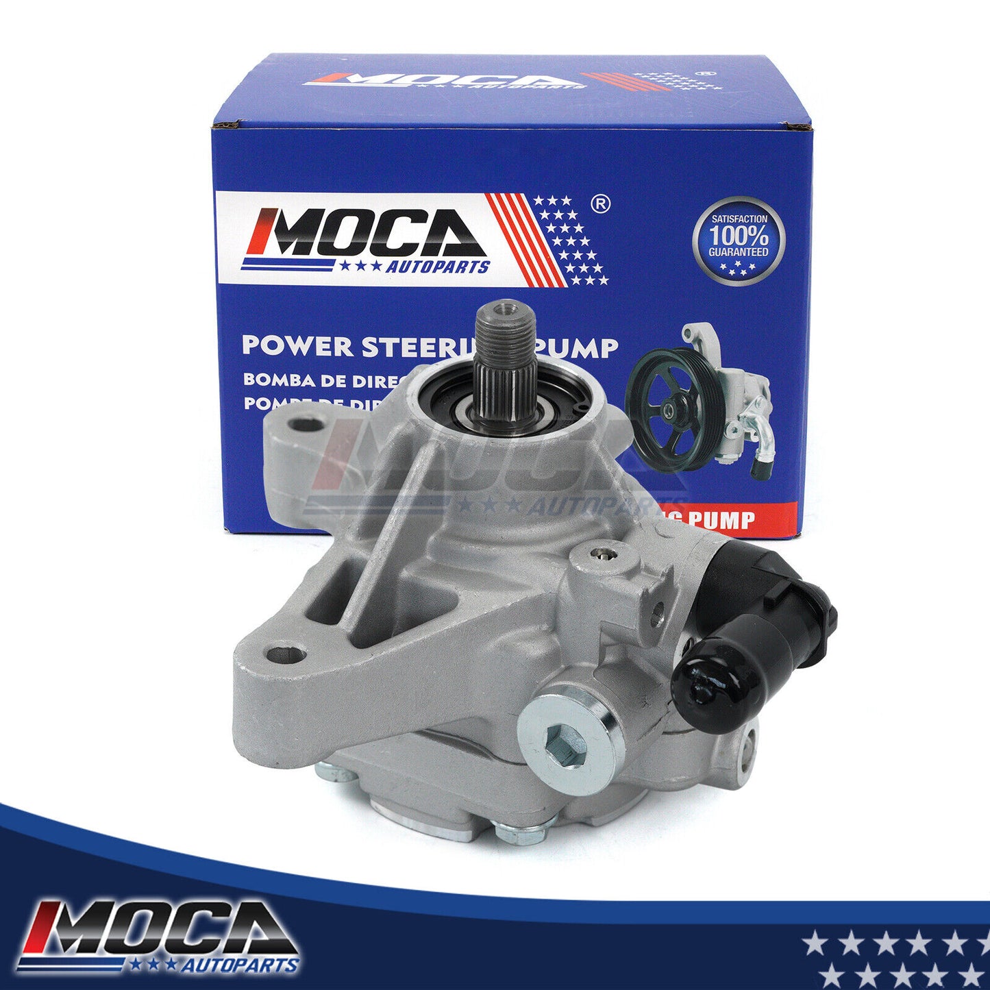 MOCA Power Steering Pump Fit for 2004-2005 Acura TSX 2.4L