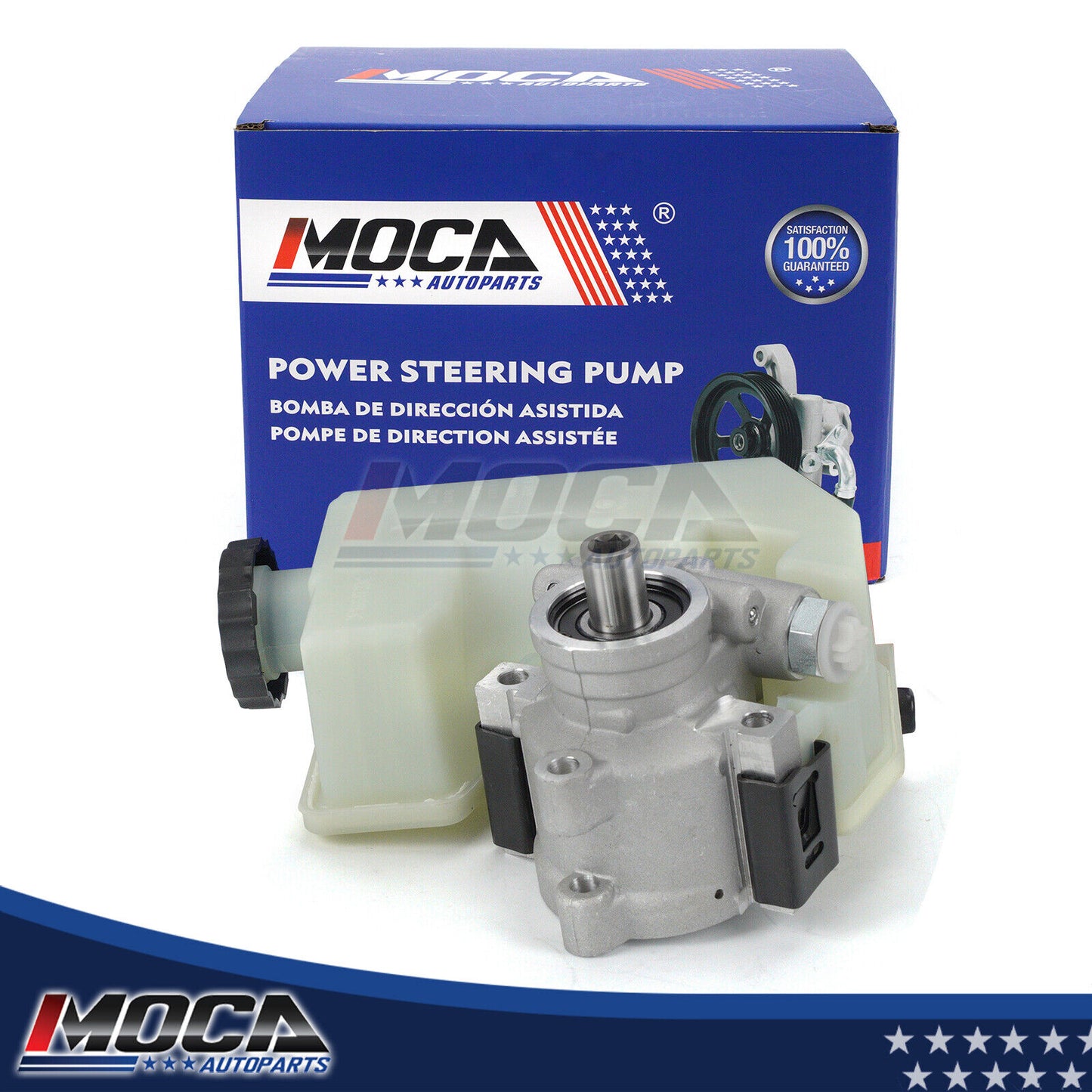 MOCA Power Steering Pump Fit for 2002-2006 Jeep Liberty 3.7L